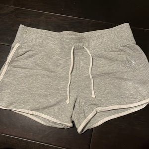Soft, comfortable, good condition, grey lounge shorts